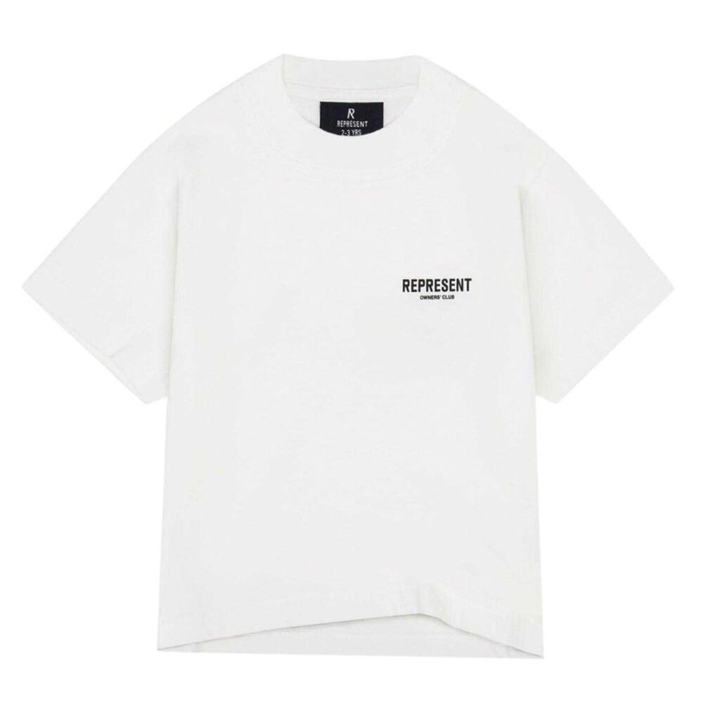 Represent Childrens/Kids Owners Club T-Shirt / White